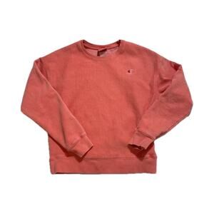 Champion Women's Coral Sweatshirt - Size (M)